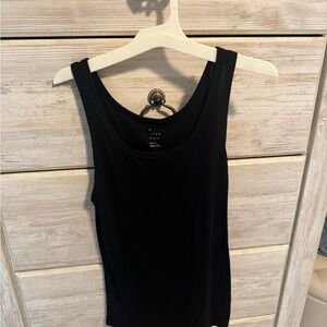 a new day Black Tank Top